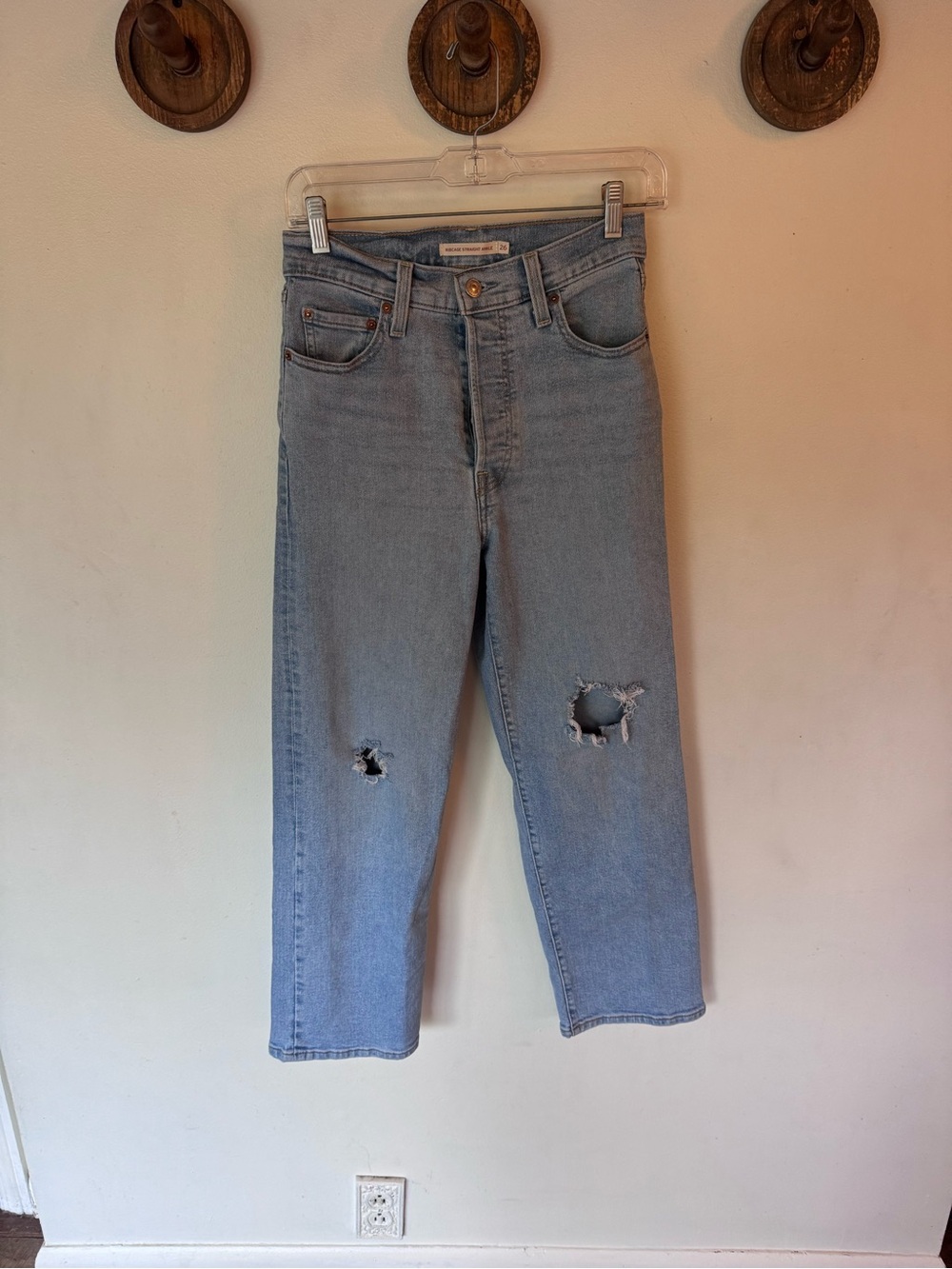 Levi's Ribcage Straight Leg ankle Women's Jeans size 26